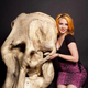 Illustration for article titled Sexy skeleton models are easily the weirdest thing youll see today